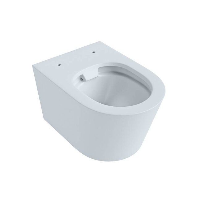 MONDIAZ LAVIE Wandcloset Rimless / Rimfree Diepspoel Keramiek 36x36x53-Licht grijs