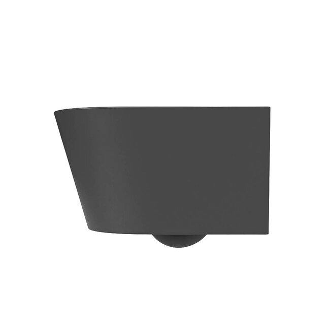 MONDIAZ LAVIE Wandcloset Rimless / Rimfree Diepspoel Keramiek 36x36x53-Antraciet