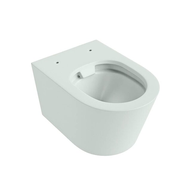 MONDIAZ LAVIE Wandcloset Rimless / Rimfree Diepspoel Keramiek 36x36x53-Mintgroen