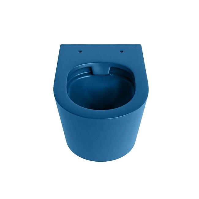 MONDIAZ LAVIE Wandcloset Rimless / Rimfree Diepspoel Keramiek 36x36x53-Blauw