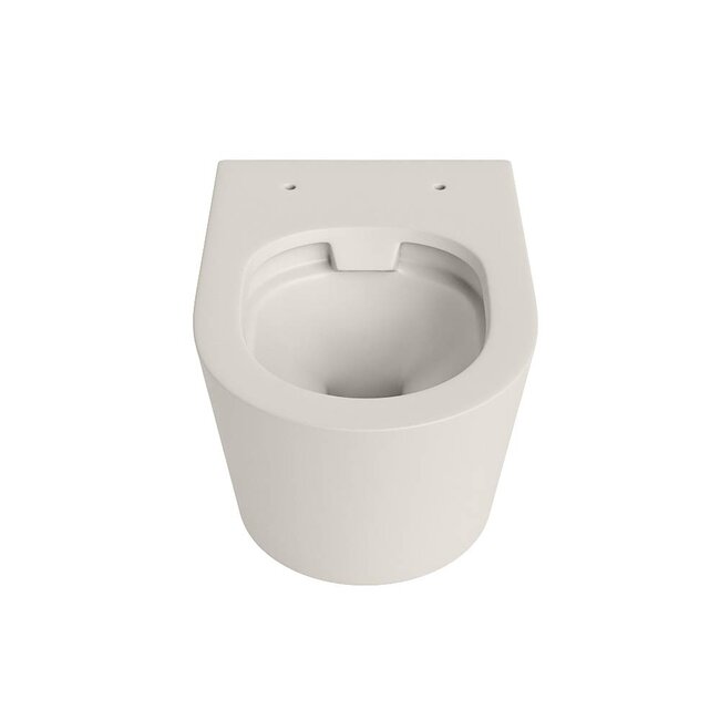 MONDIAZ LAVIE Wandcloset Rimless / Rimfree Diepspoel Keramiek 36x36x53-Beige