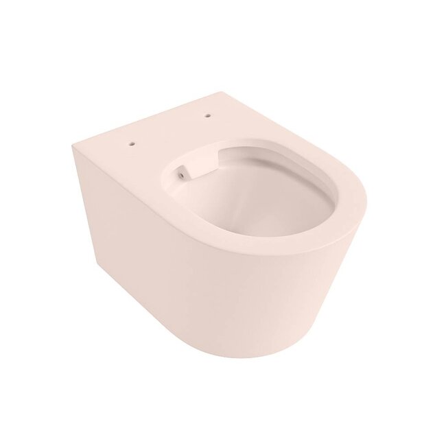 MONDIAZ LAVIE Wandcloset Rimless / Rimfree Diepspoel Keramiek 36x36x53-Pink