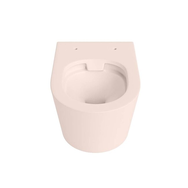 MONDIAZ LAVIE Wandcloset Rimless / Rimfree Diepspoel Keramiek 36x36x53-Pink