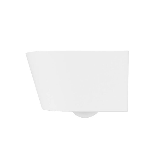 MONDIAZ LAVIE Wandcloset Rimless / Rimfree Diepspoel Keramiek 36x36x53-Mat Wit