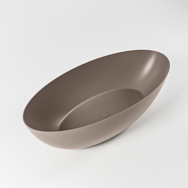 MONDIAZ  FLOAT vrijstaand bad 170x80cm smoke