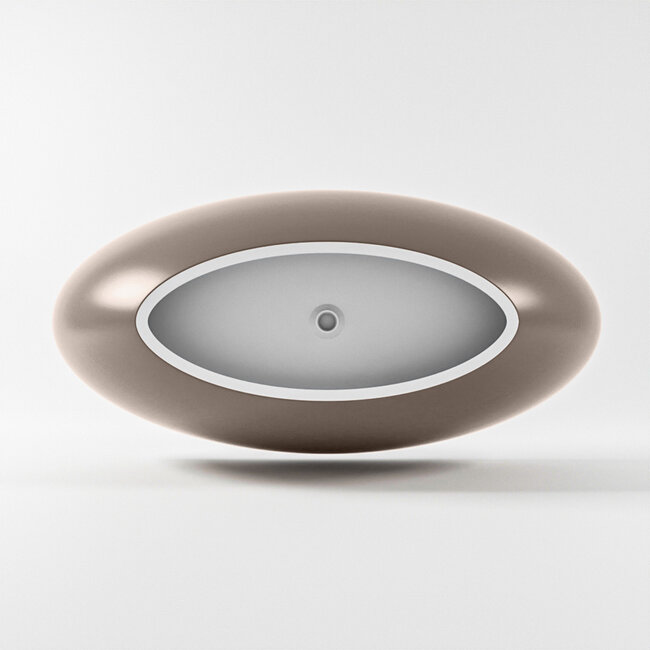 MONDIAZ  FLOAT vrijstaand bad 170x80cm smoke