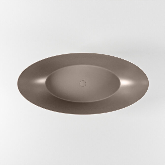 MONDIAZ  FLOAT vrijstaand bad 170x80cm smoke