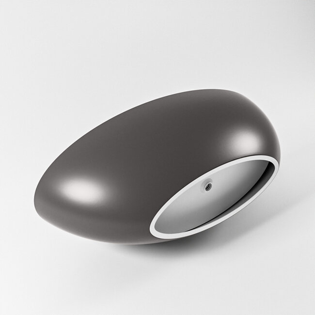 MONDIAZ  FLOAT vrijstaand bad 170x80cm antraciet