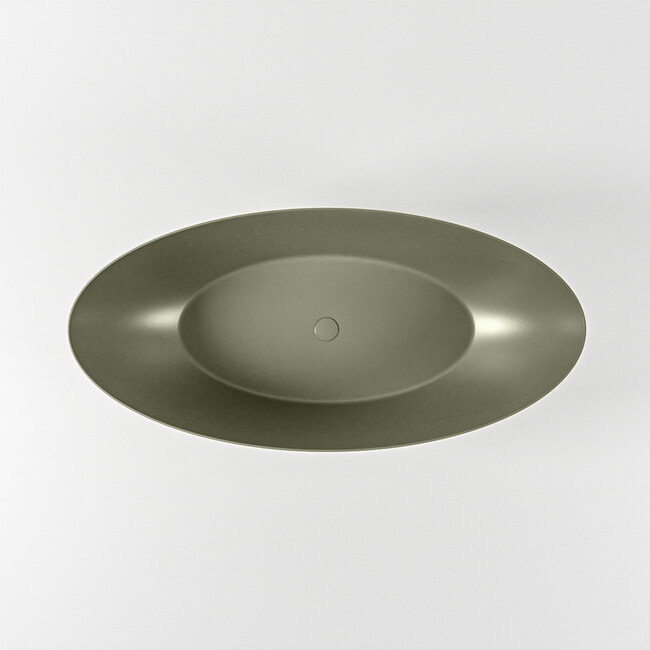 MONDIAZ  FLOAT vrijstaand bad 170x80cm groen