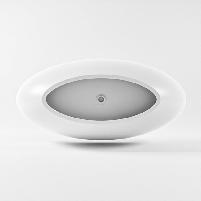 MONDIAZ FLOAT Vrijstaand Bad Ovaal 170x80cm Mat Wit | Luxe Badkamer Design