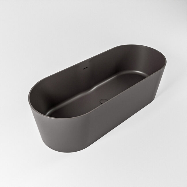 MONDIAZ  NOBLE vrijstaand bad 180x75cm  antraciet