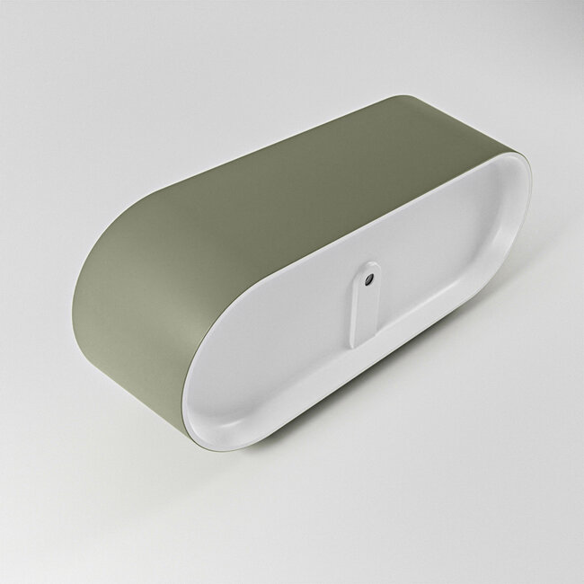 MONDIAZ  NOBLE vrijstaand bad 180x75cm groen