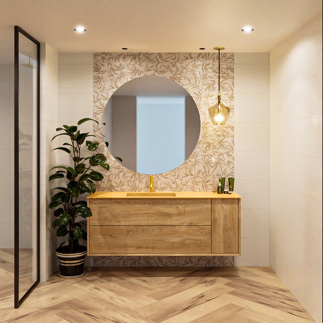 MONDIAZ  ROCK vrijstaand bad 170x70cm groen