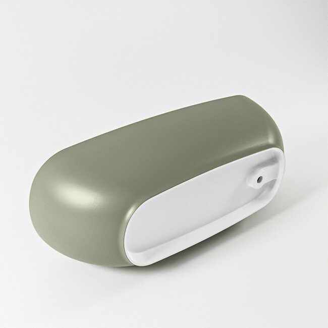 MONDIAZ  ROCK vrijstaand bad 170x70cm groen