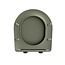 MONDIAZ LAVIE Toiletzitting met quick-release & softclose-Legergroen-Duroplast-Compact