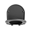 MONDIAZ LAVIE Toiletzitting met quick-release & softclose-Antraciet-Duroplast-Compact