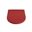 MONDIAZ LAVIE Toiletzitting met quick-release & softclose-Rood-Duroplast-Compact