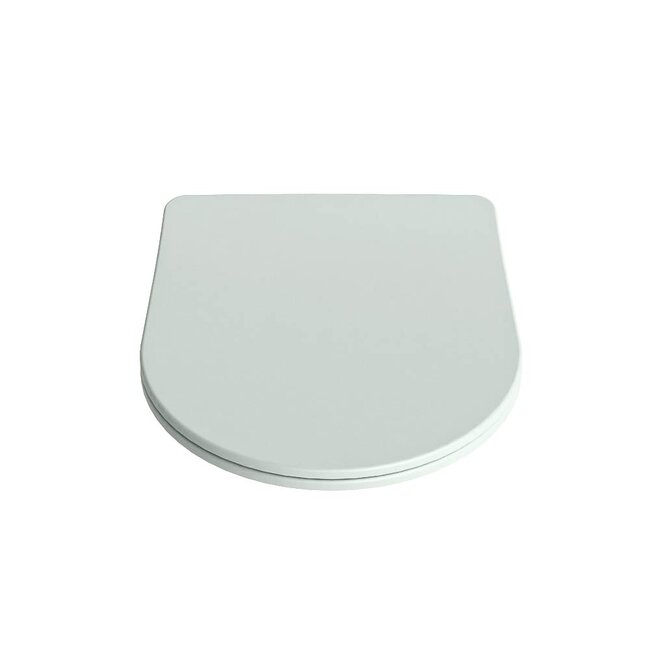 MONDIAZ LAVIE Toiletzitting met quick-release & softclose-Mintgroen-Duroplast-Compact