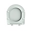 MONDIAZ LAVIE Toiletzitting met quick-release & softclose-Mintgroen-Duroplast-Compact