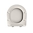 MONDIAZ LAVIE Toiletzitting met quick-release & softclose-Beige-Duroplast-Compact