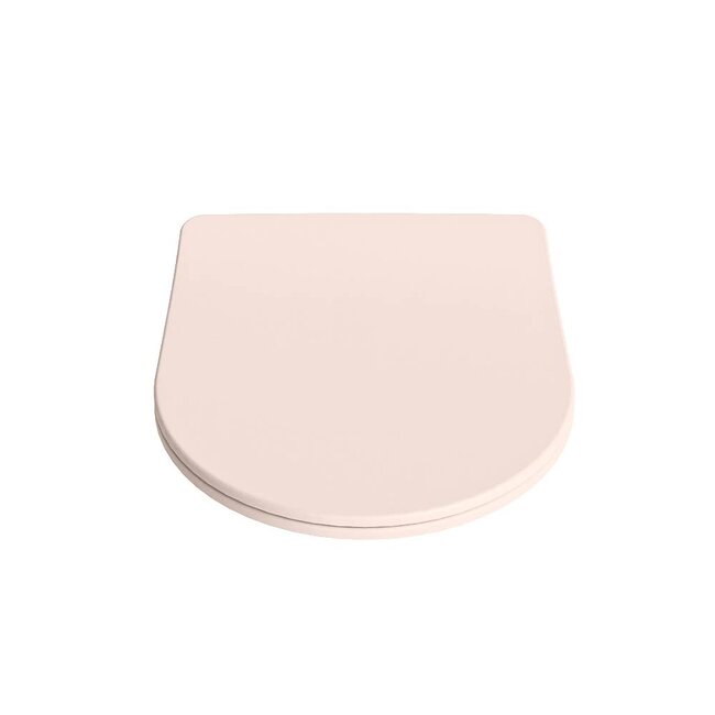 MONDIAZ LAVIE Toiletzitting met quick-release & softclose-Pink-Duroplast-Compact