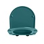MONDIAZ LAVIE Toiletzitting met quick-release & softclose-Turquoise-Duroplast-Compact