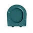 MONDIAZ LAVIE Toiletzitting met quick-release & softclose-Turquoise-Duroplast-Compact