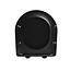MONDIAZ LAVIE Toiletzitting met quick-release & softclose-Mat zwart-Duroplast-Compact