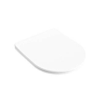 MONDIAZ LAVIE Toiletzitting met quick-release & softclose Mat wit MONDIAZ LAVIE Toiletzitting met quick-release & softclose Mat wit