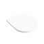 MONDIAZ LAVIE Toiletzitting met quick-release & softclose-Mat wit-Duroplast-Compact