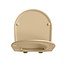 MONDIAZ LAVIE Toiletzitting met quick-release & softclose-Zand-Duroplast-Compact