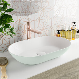 MONDIAZ ONNI Waskom ovaal solid surface 55cm