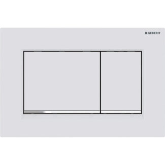 Geberit  sigma 20 rechthoek mat wit