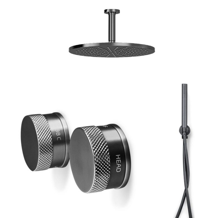 Doucheset kopen – Luxe Regendouches, Inbouw & Opbouw Sets in Zwart, Chroom, Gunmetal of Goud van Topmerken