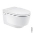 Geberit  AquaClean Mera Classic Douche-WC – Glans Wit – Met Geurafzuiging, föhn, Ladydouche