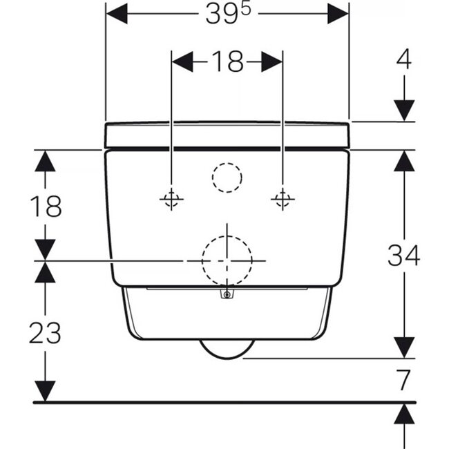 Geberit  AquaClean Sela douchewc – Mat Wit | TurboFlush & KeraTect