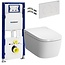 Vitra Aanbieding op douche wc. Vitra V care met Geberit inbouwreservoir. Compleet set