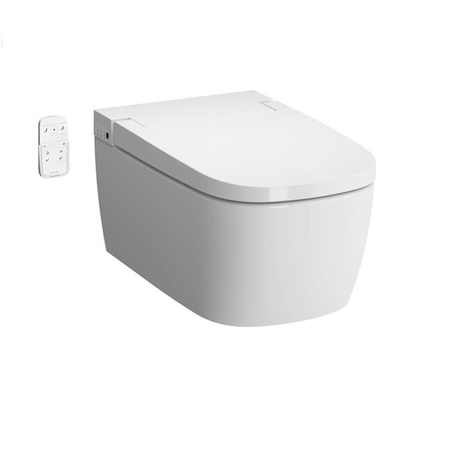 Vitra V-Care Essential Smart toilet met Geberit Sigma inbouwreservoir aanbieding