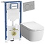 Vitra toiletset01 Geberit Up320 met V Care comfort bidet