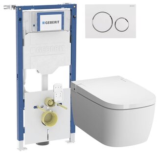 Vitra toiletset02 Geberit Up320 met V Care comfort bidet