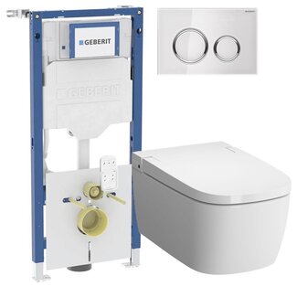 Vitra toiletset04 Geberit Up320 met V Care comfort bidet