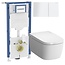 Vitra toiletset08 Geberit Up320 met V Care comfort bidet