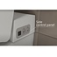 Vitra V-Care Comfrot 1.1 douche wc met Geberit UP320 & drukplaat Sigma 10 wit