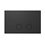 Vitra V-Care Comfrot 1.1 douche wc met Geberit UP320  inbouwreservoir en mat-zwart drukplaat