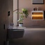 Vitra V-Care Japanse WC Prime met Geberit UP320 & drukplaat Sigma 70 zandgrijs