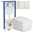 Vitra V-Care Japanse WC Prime met Geberit UP320 & drukplaat Sigma 70 zandgrijs