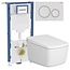 Vitra V-Care Japanse WC Prime met Geberit UP320 & drukplaat Sigma 20 mat wit