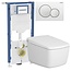 Vitra V-Care Japanse WC Prime met Geberit UP320 & drukplaat Sigma 01 - wit