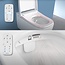 Vitra V-Care Essential Smart Bidet WC met Geberit Toiletset – Gun Metal