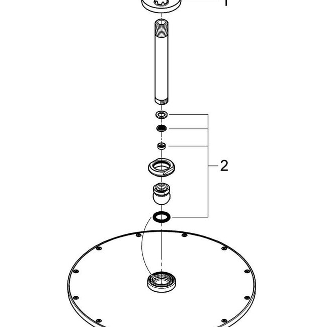 Grohe Rainshower Cosmopolitan Hoofddouche 310 – Cool Sunrise